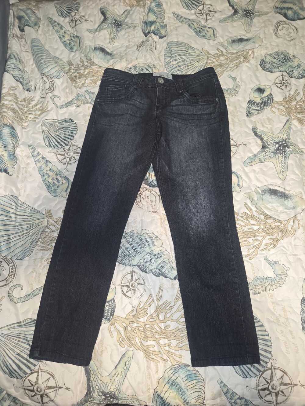Dark Cropped Jeans Size 9